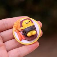 Figura De Acción Anime Gudetamas Yolk King Huevos Perezosos Juguete Gashapon Miniatura Muñecos Decoraciones Colección Regalo De Cumpleaños Para Niños - details 5