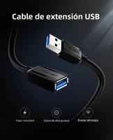 Cable De Extensión USB 3.0 Vention Macho a Hembra Para PC Laptop TV PS4 Mouse Xbox Cable De Datos USB 2.0 Compatible Con Smart Devices - details 0