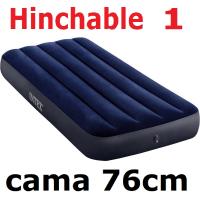 Colchón Hinchable,COLOR AZUL MARINO,CAMA HINCHABLE,INDIVIDUAL 1 PERSONA,ANCHO 76CM,LARGO 191CM,ALTURA25CM,INTEX,FESPU - details 0