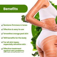 Envoltura Corporal de Algas Marinas y Arcilla Verde para Tratamiento Profesional Anticelulitico, Reafirmante y Reductor. Efecto Detox y Remineralizante, Reduce Celulitis y Elimina Grasa - 1500 g - Bleu & Marine Bretania - details 0