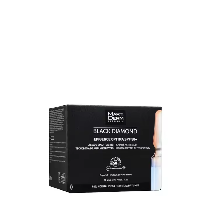 Martiderm black diamond epigence óptima spf 50+ 30 ampollas - 1