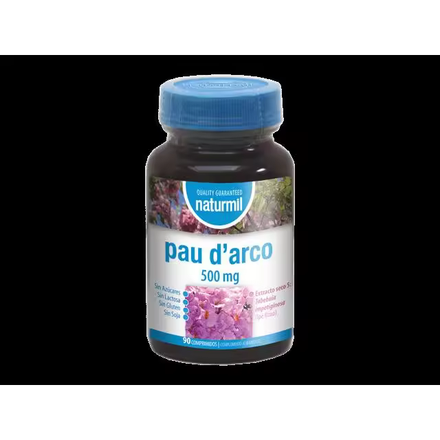 Naturmil Pau D_Arco (Ipe Roxo) 500 Mg 90 Comprimidos - 1