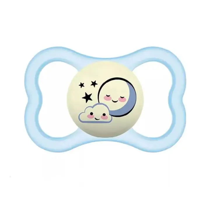 Mam Supreme Night Chupete Silicona Azul 1U 6M+ - 1