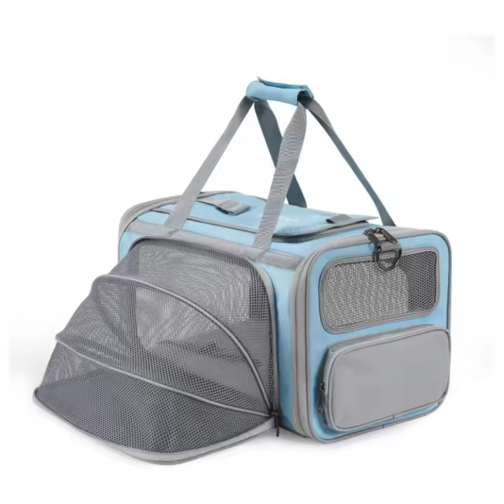 ZC Bolsa para Gatos plegable para mascotas, de viaje para Gatos Bolsa, mochila de viaje portátil y cómodo para Gatos - 1