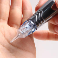 10PCS/BOX Agujas De Tatuaje 0801RL 1201RL Estándar Redondas Sombreadoras Desechables Membrana Cartridge Para Microblading Cabello Y Escalpelo - details 1