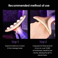 Dispositivo De Masaje Terapia De Luz LED Para Belleza Facial Cuello Y Corporal Herramienta De Cuidado De La Piel Operado Por Batería Regalo Perfecto - details 5