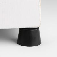 10 Piezas De Pies Para Muebles Negros Protección De Piso Antideslizante Para Speaker Cama Mesa Caja Padded Shock Absorber Partes De Muebles - details 6