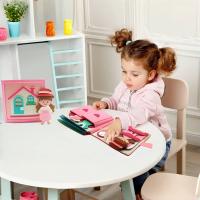 Juguete Educativo Montessori Para Niños Pequeños Tablero Ocupado De Granja Juguete Sensorial Y De Lectura Quieto De Feltro - details 27