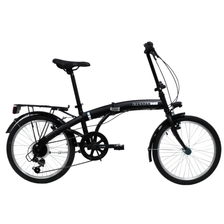 Vitalgym Bicicleta Plegable 20" Scrapper Compact Negra - 1
