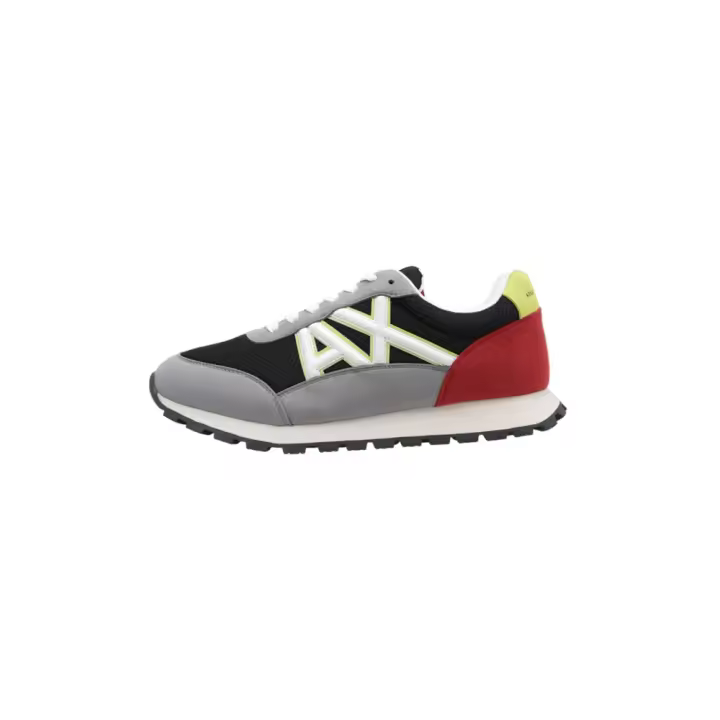 Armani Exchange XUX263 Deportivas Planas Hombre Negro - 1