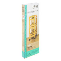 CAMARERA DE BAMBÚ CON 4 RUEDAS DE 3 NIVELES MARCA 5 FIVE - details 1