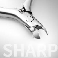 Tijeras De Cutícula De Silicona Con Mango Antideslizante Para Manicura Y Peluquería Herramienta De Acero Inoxidable Para Cortar Los Lados De Uñas - details 2