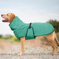 Suéter De Peluche Grueso Para Perro Con Capucha De Color Sólido Ropa De Mascota Cálida Y Confortable Para Invierno - details 2