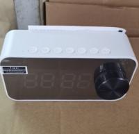 Reloj Despertador with Alarma digital, altavoz Bluetooth, Pantalla LED de Hora y Alarma y Espejo de escretorio, Reloj despertador para estudiantes with Tarjeta para el hogar, altavoz para computadora - details 0