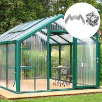 50x Clips De Vidrio Para Invernadero Herramientas De Jardín Repuesto Para Ventanas Herramientas De Reparación Para Invernadero Uso En Jardín Y Yarda - details 3