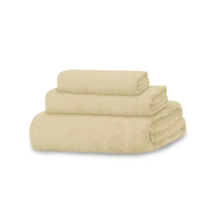 YUNIK HOME-  Juego de Toallas  de  3 Piezas 1 Toalla de Baño,1  Toalla de Mano,  1 Tolla de Bidé, 100%Algodón de 450gsm Absorbentes,Suaves y Acogedoras.Ideal para Casa, Hotel, Gimnasio,Disponible en una Gran Variedad de Colores. Múltiples Usos en su Hogar - 1