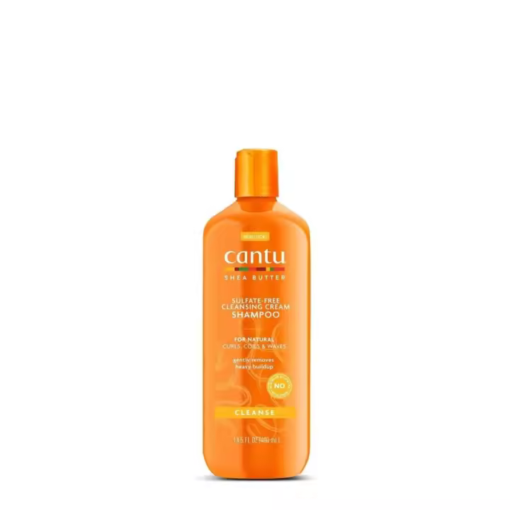 Cantu For Natural Hair Sulfate-Free Cleansing cream Shampoo 400ml - 1
