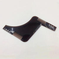 Peine Moustache Negra Para Hombres Peine Moldable Ajustable Con Corte De Barba Accesorios Antidesatornillador Ruler Trimmer De Plástico - details 7