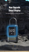 Compresor De Aire Para Coche 150PSI 4000mAh Bomba Inflable Eléctrica Con Lámpara LED Para Neumáticos De Coche Y Motocicleta XIAOMI - details 6