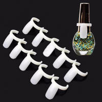 Tarjeta De Colores De Esmalte De Uñas 100pcs/Bolsa Anillo De Mostrador Que Se Puede Colocar En El Botella De Esmalte De Uñas - details 1