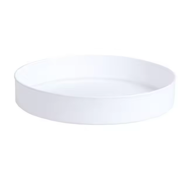 Organizador De Gabinete Giratorio De 360 Grados Para Cocina Y Baño Bandeja De Almacenamiento Antideslizante Para Especias Y Cosméticos Estante Redondo De Plástico Ecológico - 1