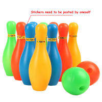 Juego De Bowling Interior 10 Piezas Con 2 Bolas De 6 Cm Juego Interactivo De Pista De Bolas Divertido Para Fiestas Deportes - details 4