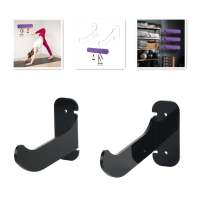 1 Set de Estante para Esterillas de Yoga Montado EN LA Parada Organizador de Esterillas de Yoga de Acrílico Antideforming PARA EL Hogar - details 0