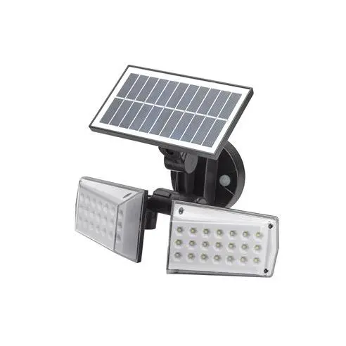Maurer Aplique Solar Led Doble con Sensor de Movimiento y Crepuscular 450 Lumenes IP65 - 1