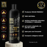 Menforsan Champú Insecticida para Caballos 1 Litro - details 0