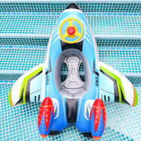 Vástago De Avión Inflable Para Natación Con Asiento Para Bebé Circulo De Natación Flotador Para Niños Piscina Agua - details 12