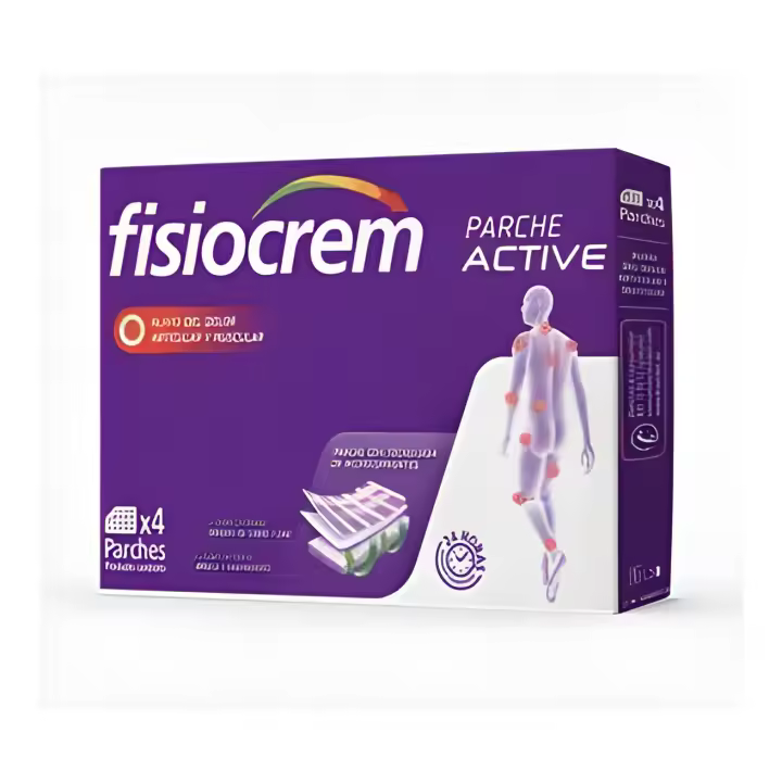 Uriach Fisiocrem Parche Active - Tratamiento Dolor Muscular y Articular - 4 Unidades - 1