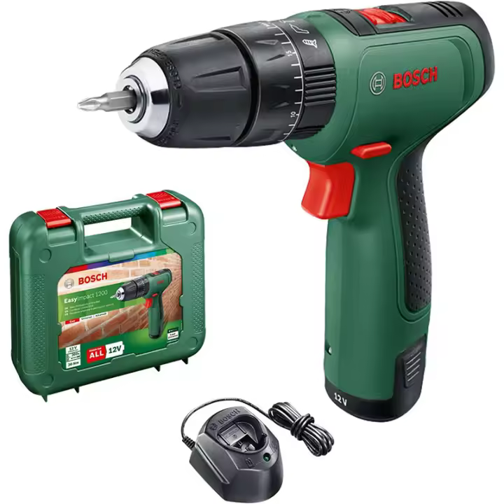 TALADRO PERCUTOR A BATERÍA BOSCH EASYIMPACT 12 - 1