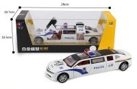 Coche Policial CHEVROLET EXTENDIDO a Escala 1:32 Con Sonido Y Luz Vehículo De Retroceso Para Decoración Juguete Educativo Para Niños - details 6