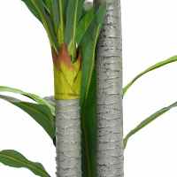 vidaXL Árbol dracaena artificial 36 hojas 120 cm verde - details 3