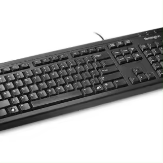 TECLADO CON CABLE 150 CM. VALUKEYBOARD COLOR NEGRO KENSINGTON 1500109ES - 1