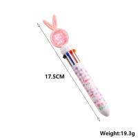 4pcs Rotulador De Punto De Sello 0.5mm De Colores Kawaii Para Niñas Con Orejas De Conejo Rosa Estudiantes Suministros Escolares Y De Oficina Coreanas De Estación De Trabajo - details 0