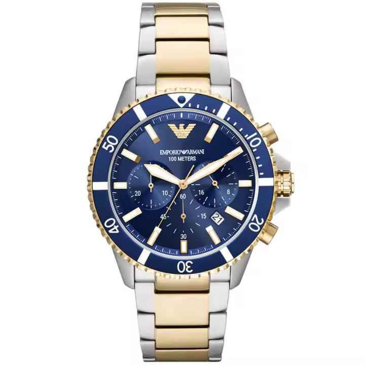 Reloj Analógico de Cuarzo Para Hombre Emporio Armani AR11362, Diámetro 43 MM - 1