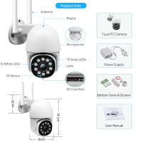 Cámara De Seguridad IP Tuya Smart Life 5MP PTZ Wifi Exterior Impermeable Con Detección De Humanos 5x Zoom Digital Compatible Con Alexa - details 2