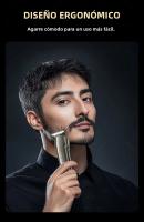 ENCHEN BEARDO Afeitadora Eléctrica Para Hombres Multiusos Corte De Cabello Y Cuerpo Trimmer Facial Con Bloqueo De Seguridad 4 Boquillas Tipo-C Recargable - details 10