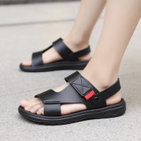 Sandalias De Hombre Verano Casual Playa Exterior Retro Cómodas Cuero Flip Flops Tipo De Sandalias Básicas Estilo Clásico - details 4