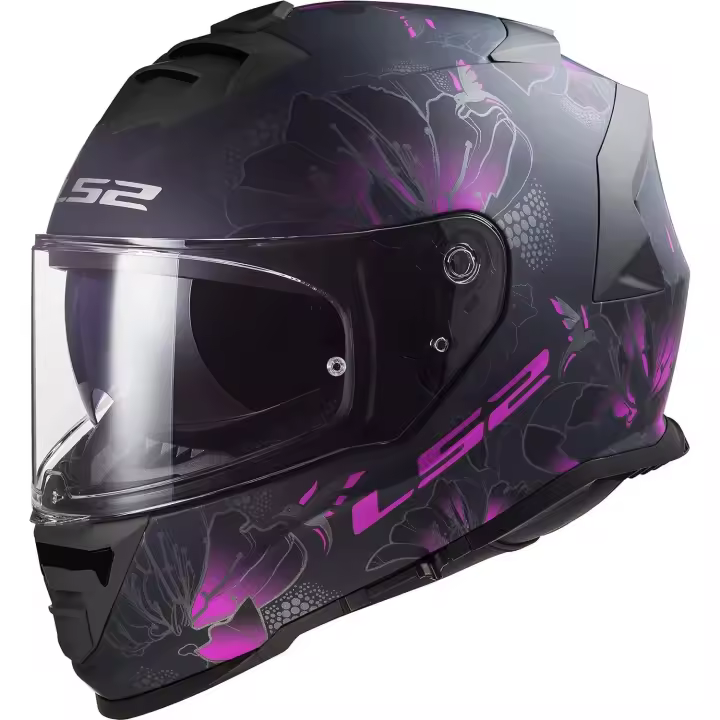 Casco Integral LS2 FF800 Storm Burst Matt Black Pink - 1