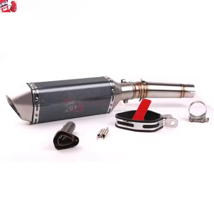 Escape Slip on Para Honda NC700 NC750 NC750X 2012-2017 Muffler De Acero Inoxidable Universal Para Motocicleta Pie De Escape - 1