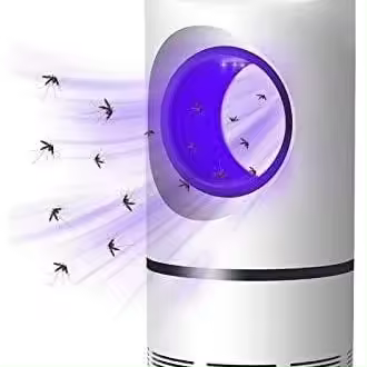 Matamoscas Eléctrico portátil con Luz ultraleta, matamoscas recargable por USB para interiores, matamoscas Eléctrico portátil, lámpara Trampa para insectos - 1