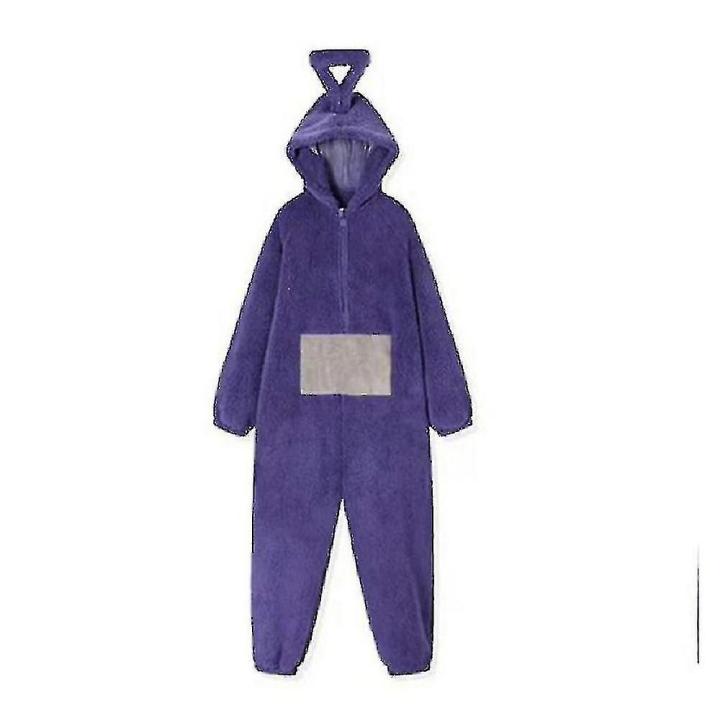 4 colores Teletubbies Cosplay para adultos Funny Tinky Winky anime Dipsy LAA-LAA po manga grande pieza Pijamas traje
