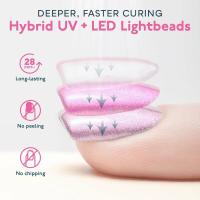 Lámpara de uñas Sun2C, secador de esmalte de Gel de 48W, luz de pedicura, lámpara de manicura, máquina secadora de Gel para decoración de uñas, lámpara LED UV para uñas, no mano negra - details 4