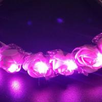 Diadema LED Para Niñas Brillo Cabeza Floral Coronación Neón Fiesta Regalo Boda Cumpleaños Luminoso Festival 10/20/30Pcs - details 13