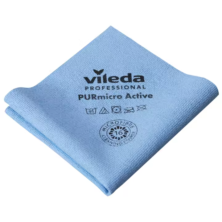 Pack de 5 unidades de Bayetas PUR Micro de Vileda para una limpieza eficaz - 1