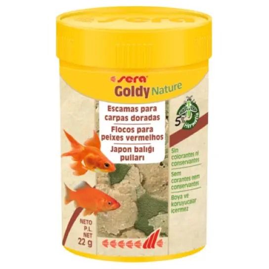 Sera Goldy Nature - Escamas para Carpas Doradas - 1