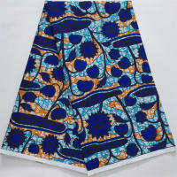 Tela De Estilo Nigéria Ghana Poliéster De Alta Calidad 6 Yardas 2025 Real Ankara Wax Lace Para Vestido De Fiesta Para Mujeres - details 21