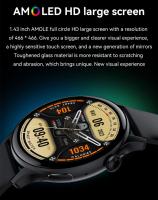 Relojes inteligentes para hombres mujeres (contesta / llama), relojes inteligentes ip68 impermeables para teléfonos Android e ios, relojes deportivos de seguimiento de actividades de relojes inteligentes, con monitor de frecuencia cardíaca de pantalla tác - details 1